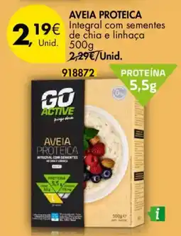 Pingo Doce Aveia proteica promoção