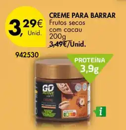 Creme para barrar