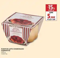 Supercor Pudim de leite condensado fabridoce promoção