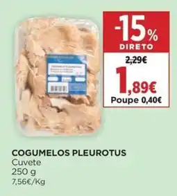 Supercor Cogumelos pleurotus promoção