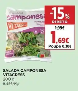 Supercor Salada camponesa vitacress promoção