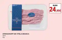 Strogonoff de vitela branca skin