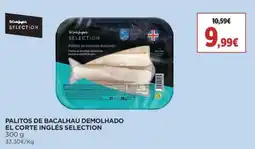 Supercor Palitos de bacalhau demolhado el corte inglés selection promoção