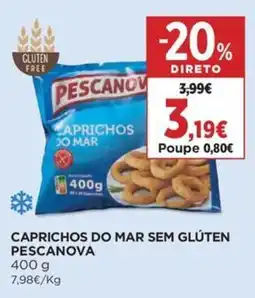 Supercor Caprichos do mar sem glúten pescanova promoção
