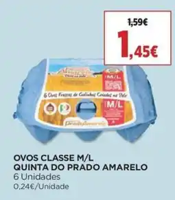 Ovos classe m/l quinta do prado amarelo
