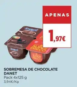 Supercor Sobremesa de chocolate danet promoção