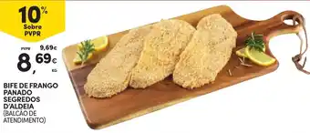 Continente Bife de frango panado segredos d'aldeia promoção