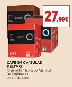Supercor Café em cápsulas delta q promoção