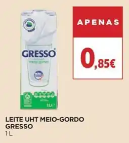Supercor Leite uht meio-gordo gresso promoção