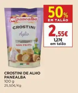 Crostini de alho panealba