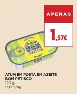 Atum em posta em azeite bom petisco