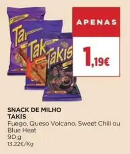 Snack de milho takis