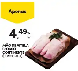 Continente Mão de vitela s/osso continente (congelada) promoção