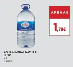 Supercor Água mineral natural luso promoção