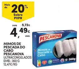 Mimos de pescada do cabo pescanova ultracongelados