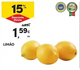 Continente Limão promoção