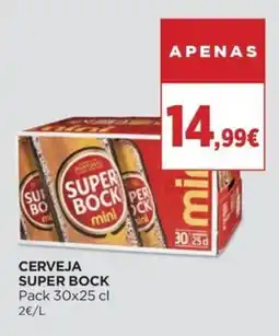 Supercor Cerveja super bock promoção