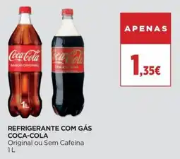 Supercor Refrigerante com gás coca-cola promoção