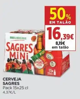 Supercor Cerveja sagres promoção