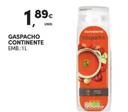 Continente Gaspacho continente promoção
