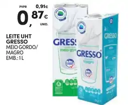 Continente Leite uht gresso promoção