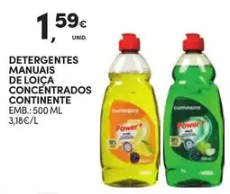Continente Detergentes manuais de loiça concentrados continente promoção
