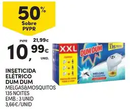 Continente Inşeticida elétrico dum dum promoção