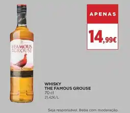 Supercor Whisky the famous grouse promoção