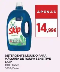 Supercor Detergente líquido para máquina de roupa sensitive skip promoção