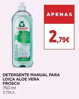 Detergente manual para loiça aloe vera frosch