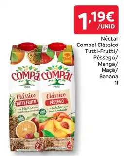 Amanhecer Néctar Compal Clássico promoção