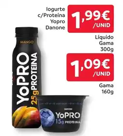 Amanhecer logurte c/Proteína Yopro Danone promoção