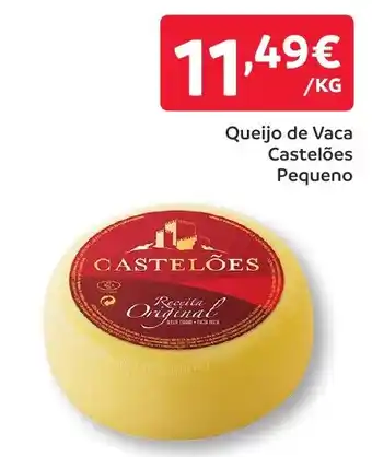 Amanhecer Queijo de Vaca Castelões Pequeno promoção