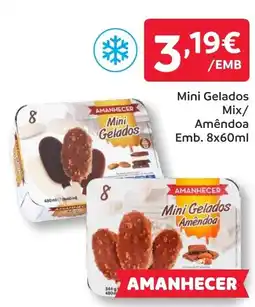 Amanhecer Mini Gelados promoção