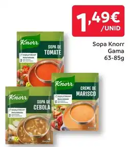 Amanhecer Sopa Knorr Gama promoção