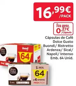 Amanhecer Cápsulas de Café Dolce Gusto promoção