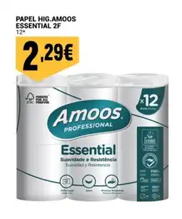 Papel hig.amoos essential 2f
