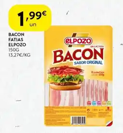 Spar Bacon fatias elpozo promoção
