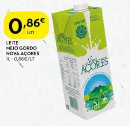 Spar Leite meio gordo nova açores promoção