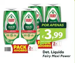 Roque Supermercados Det. Líquido Fairy Maxi Power promoção