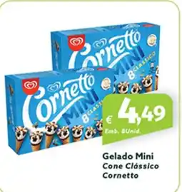 Gelado Mini Cone Clássico Cornetto