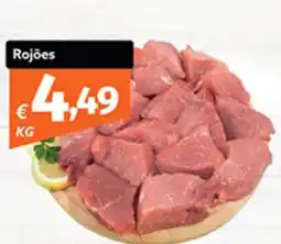 Roque Supermercados Rojões promoção