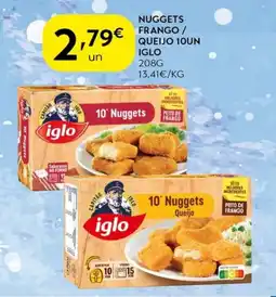 Spar Nuggets frango / queijo 10un iglo iglo promoção