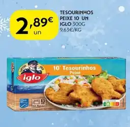 Spar Tesourinhos peixe 10 un iglo promoção