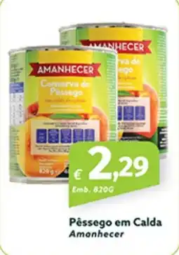 Roque Supermercados Pêssego em Calda Amanhecer promoção