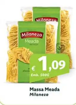 Roque Supermercados Massa Meada Milaneza promoção