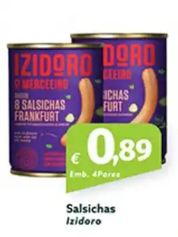 Salsichas Izidoro
