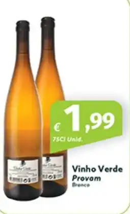 Roque Supermercados Vinho Verde Provam Branco promoção