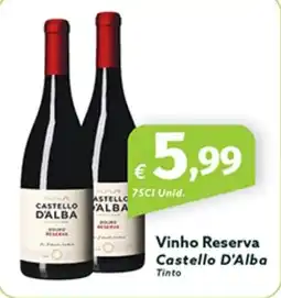 Roque Supermercados Vinho Reserva Castello D'Alba Tinto promoção