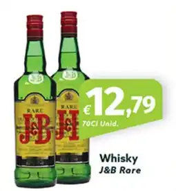 Roque Supermercados Whisky J&B Rare promoção
